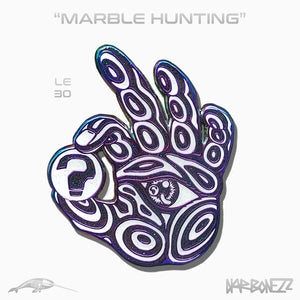 Marble Hunting Pin