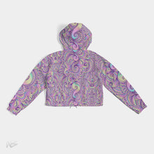 Load image into Gallery viewer, Pastel Prism Cropped Windbreaker - NARBONEZZ