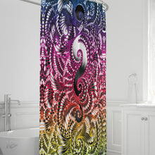 Load image into Gallery viewer, Wondering Clown Serenity Shower Curtain - NARBONEZZ