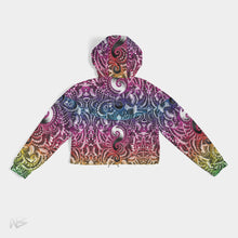 Load image into Gallery viewer, Wondering Clown Cropped Windbreaker - NARBONEZZ