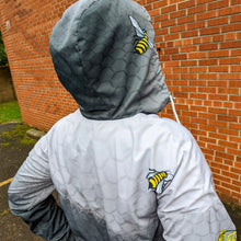 Load image into Gallery viewer, Honeydust Grey Cropped Windbreaker - NARBONEZZ